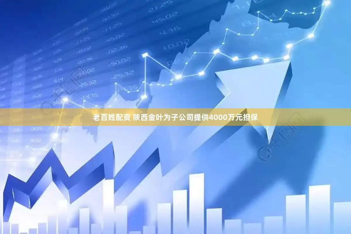 老百姓配资 陕西金叶为子公司提供4000万元担保